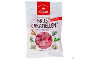 Kaiser Bonbons Brustcaramellen Zuckerfrei 1142 75g, A-Nr.: 4803368 - 01