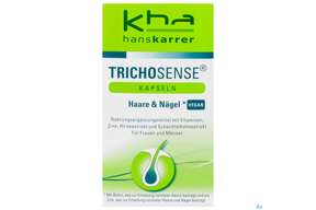Trichosense Kapseln Haare +naegel -karrer 60st, A-Nr.: 4834179 - 01