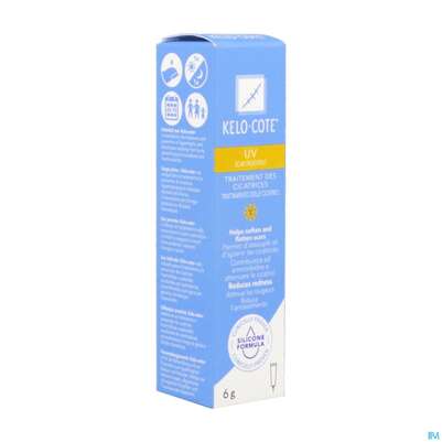 Sie sehen eine Packung Kelo-cote Silikon Gel Zur Narbenbehandlung Integrierter Uv Schutz 6g, Produktbild: 03 Kelo-cote Silikon Gel Zur Narbenbehandlung Integrierter Uv Schutz 6g, A-Nr.: 4275745 - 03