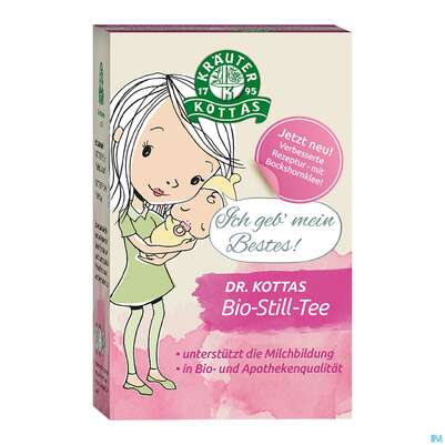 Sie sehen eine Packung Dr.Kottas Tee Bio-stilltee 20st, Produktbild: 01 Dr.Kottas Tee Bio-stilltee 20st, A-Nr.: 3886493 - 01