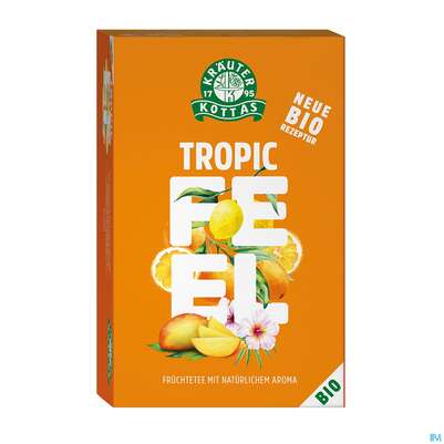 Sie sehen eine Packung Dr.Kottas Tee Tropic Feel 20st, Produktbild: 01 Dr.Kottas Tee Tropic Feel 20st, A-Nr.: 4757326 - 01