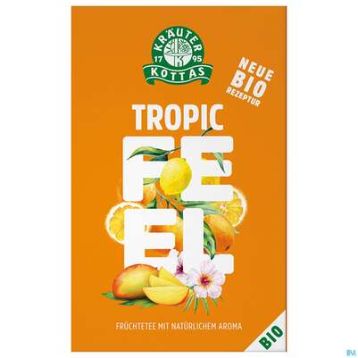 Sie sehen eine Packung Dr.Kottas Tee Tropic Feel 20st, Produktbild: 02 Dr.Kottas Tee Tropic Feel 20st, A-Nr.: 4757326 - 02
