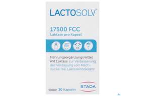 Lactosolv Kapseln Enzym Lactase 17500 Fcc Dose 30st, A-Nr.: 3949041 - 01