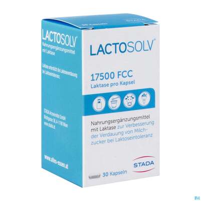 Lactosolv Kapseln Enzym Lactase 17500 Fcc Dose 30st, A-Nr.: 3949041 - 02