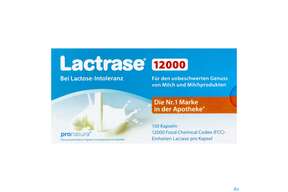 Lactrase Kapseln 12.000 Fcc -pro Natura 150st, A-Nr.: 4183440 - 01