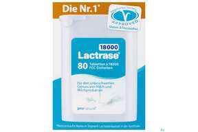Lactrase Tabl/im Spender 18.000 Fcc -pro Natura 80st, A-Nr.: 4545481 - 01