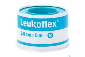Wundpflaster Leukoflex Rollenpflaster 5mx 2,5cm 0112200 1st, A-Nr.: 5020384 - 01