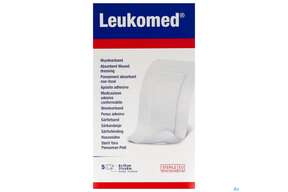 Wundverband Leukomed/steril Verklebungsschutz 8x15cm 5st, A-Nr.: 3091262 - 01