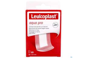 Wundpflaster Leukoplast/aqua Pro Wasserdicht 38x63mm 10st, A-Nr.: 4369096 - 01