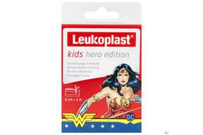Wundpflaster Leukoplast/kids/hero Wonderwoman 6cmx 1m 76458 1st, A-Nr.: 5376572 - 01