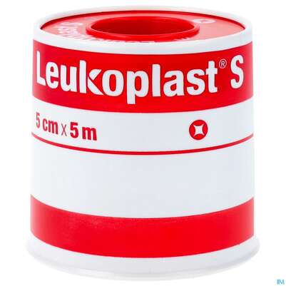 Rollenpflaster Leukoplast/s 5mx 5cm 4761600 1st, A-Nr.: 1218362 - 01
