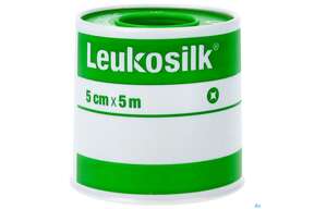 Wundpflaster Leukosilk Rollenpflaster 5mx 5cm 01024 1st, A-Nr.: 5020585 - 01