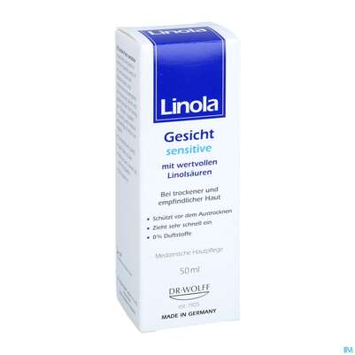 Linola Gesichtscreme Sensitive 50ml, A-Nr.: 5819319 - 03