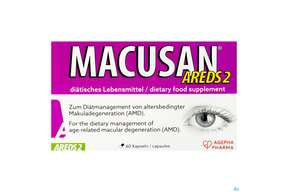 Macusan Kapseln Areds 2 60st, A-Nr.: 4252158 - 01