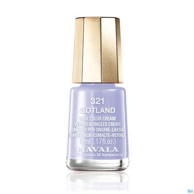 Sie sehen eine Packung Mavala Nagellacke 321 Gotland 5ml, Produktbild: 02 Mavala Nagellacke 321 Gotland 5ml, A-Nr.: 5426235 - 02