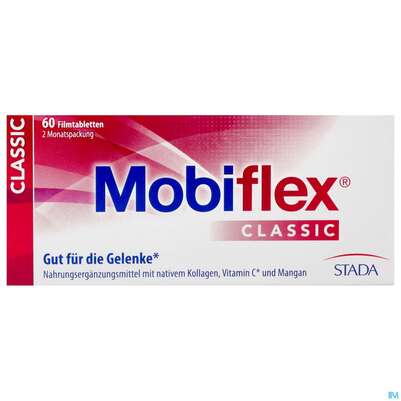 Sie sehen eine Packung Mobiflex Filmtabl Classic 60st, Produktbild: 01 Mobiflex Filmtabl Classic 60st, A-Nr.: 4322338 - 01