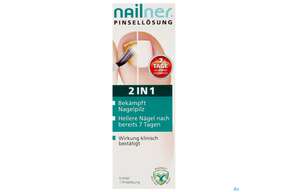 Nagel Pilz Nailner Pinsel Lösung/2in1 5ml, A-Nr.: 4296084 - 01