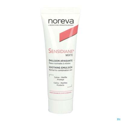 Sie sehen eine Packung Noreva Sensidiane Empf. Mischhaut 40ml, Produktbild: 03 Noreva Sensidiane Empf. Mischhaut 40ml, A-Nr.: 4125075 - 03
