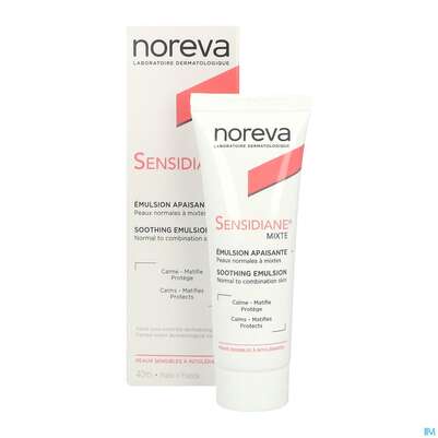 Sie sehen eine Packung Noreva Sensidiane Empf. Mischhaut 40ml, Produktbild: 04 Noreva Sensidiane Empf. Mischhaut 40ml, A-Nr.: 4125075 - 04
