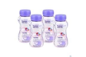 Nutrini/drink Flasche Multifibre 200ml Erdbeere 24st, A-Nr.: 3274620 - 01