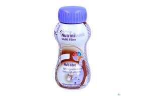 Nutrini/drink Flasche Multifibre 200ml Schokolade 1st, A-Nr.: 3274672 - 01