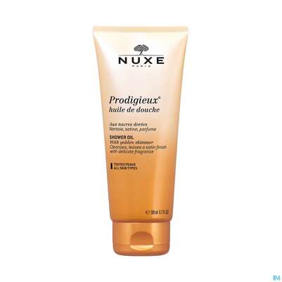 Sie sehen eine Packung Nuxe Huile/prodigieux De Douche Duschoel 200ml, Produktbild: 03 Nuxe Huile/prodigieux De Douche Duschoel 200ml, A-Nr.: 4606490 - 03