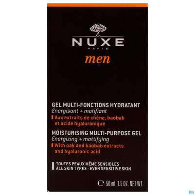 Nuxe Men Gel Multi-fontions Hydratant 50ml, A-Nr.: 4080504 - 01
