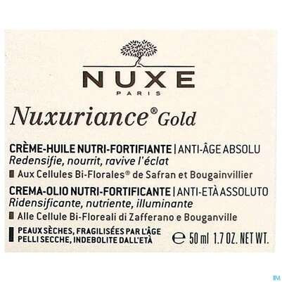 Nuxe Nuxuriance Anti-aging Intensiv Gold Oel-creme 50ml, A-Nr.: 5267570 - 01
