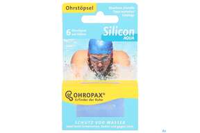 Ohrenschutz Ohropax Silicon G.laerm/wasser/wind Aqua 6st, A-Nr.: 4159306 - 01