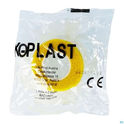 Sie sehen eine Packung Ok-plast Pflaster +fingerverband 4,5mx2,5cm Natur 1st, Produktbild: 02 Ok-plast Pflaster +fingerverband 4,5mx2,5cm Natur 1st, A-Nr.: 3461316 - 02