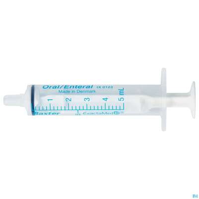 Oralspritze 5ml +eins.gl28 Set 1st, A-Nr.: 5814463 - 01
