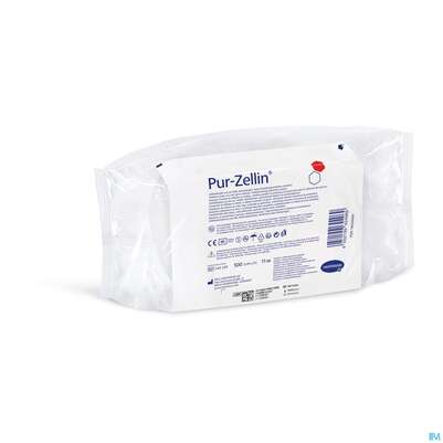 Sie sehen eine Packung Pur-zellin Keimreduziert 4x 5cm 1st, Produktbild: 03 Pur-zellin Keimreduziert 4x 5cm 1st, A-Nr.: 5759511 - 03