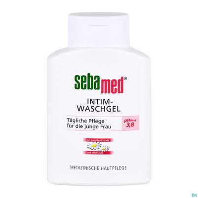 Sie sehen eine Packung Sebamed Intim Waschgel Ph 3,8 200ml, Produktbild: 05 Sebamed Intim Waschgel Ph 3,8 200ml, A-Nr.: 4084985 - 05
