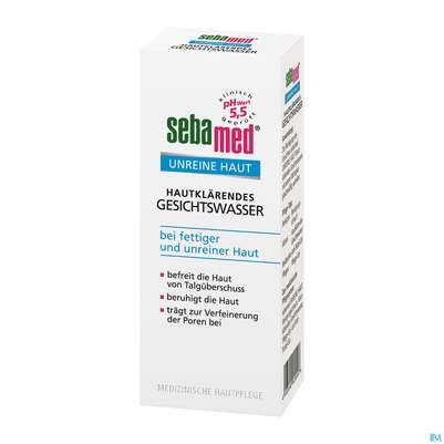 Sebamed Clear Face Gesichtswasser 200ml, A-Nr.: 4065025 - 02