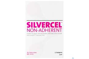 Wundauflagen Silvercel/hydroalginat Non-adh M.silber Steril 5x 5cm Nr Cad7050 10st, A-Nr.: 3466070 - 01