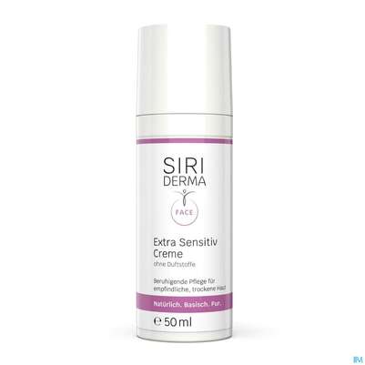 Siriderma Extra Sensitiv Creme Ohne Duftstoffe 50ml, A-Nr.: 3846708 - 02