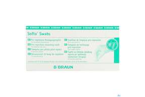 Softa Swabs Pre-injektions Reinigungs- Tupfer 100st, A-Nr.: 5646451 - 01