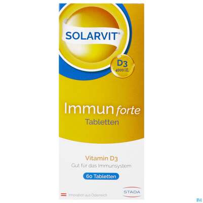 D3 Tabl Solarvit 4000ie F Immun 60st, A-Nr.: 4899575 - 01