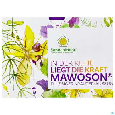 Sie sehen eine Packung Mawoson -sonnenmoor Kraeuterauszug Magen-nerven 3x100 300ml, Produktbild: 01 Mawoson -sonnenmoor Kraeuterauszug Magen-nerven 3x100 300ml, A-Nr.: 3997152 - 01
