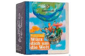Sonnentor Gewuerzmischung/bio Wuerz Dich Um Die Welt Probier Mal 00766 10st, A-Nr.: 3972703 - 01