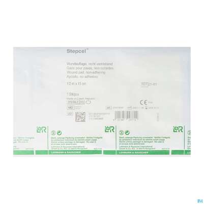 Wundauflagen Stepcel/gazelin Steril 15cm 1/2 1st, A-Nr.: 0986509 - 02