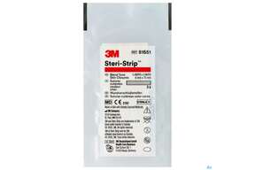 Steri Strips (3m) Wundverschluss-streifen Elastic/blendtone 6x 75mm Nr1551 3st, A-Nr.: 2367259 - 01