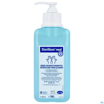 Sterillium Haendedesinfektion Med +pumpe 500ml, A-Nr.: 4094423 - 01