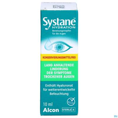 Augentropfen Systane/hydration Benetzungstropfen Unkonserviert 10ml, A-Nr.: 5423662 - 01