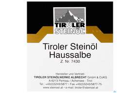 Tiroler Steinoel Haussalbe 100ml, A-Nr.: 0143952 - 01