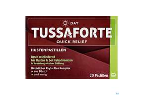 Tussaforte Hustenpastillen Quick Relief Day 20st, A-Nr.: 5599220 - 01