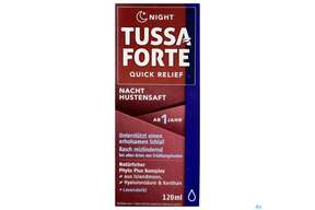 Tussaforte Saft Quick Relief Night 120ml, A-Nr.: 5599208 - 01