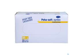 Untersuchungshandschuhe Peha/soft/puderfrei Syntex Unsteril Mittel M 94216 100st, A-Nr.: 3700873 - 01