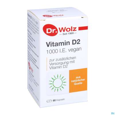 Vitamin D2 Kapseln Vegan Dr.wolz 60584 60st, A-Nr.: 4164796 - 05