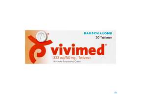 Vivimed Tabl 333mg/50mg 30st, A-Nr.: 3902476 - 01